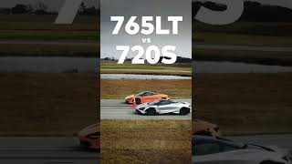 McLaren 765 LT  VS McLaren 720S #Shorts