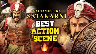 Gautamiputra Satakarni Movie Best Action Scene | Balakrishna | Krish Jagarlamudi | Telugu FilmNagar