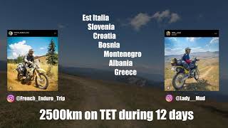 Balkan TET from Italia to Greece with 701 Enduro and 400 DRZ