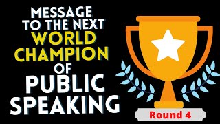 WORLD CHAMPIONSHIP OF PUBLIC SPEAKING District Contest Motivation