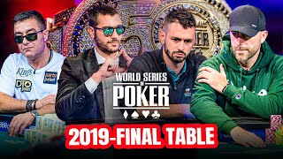 World Series of Poker Main Event 2019 - Final Table with $10,000,000 FIRST PRIZE