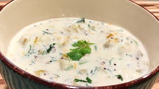 Lauki Ka Raita - Bottle Gourd with Yogurt - Anapakaya perugu pachadi Recipe - Quick and easy Raita