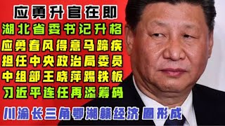 【驸马时评】：应勇升官在即，湖北省委书记升格，任中央政治局委员。「台北时间2021.1.5 16:35」第007期