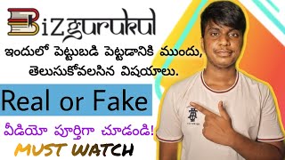Bizgurukul || In Telugu || Real or Fake || Earning Money online || Complete Review || Tipsandupdates