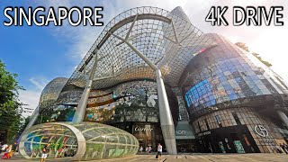 Orchard Road Singapore । সিঙ্গাপুরের গুলশান । Singapore 4K Drive