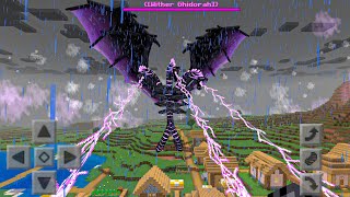 NEW Wither Ghidorah in Minecraft