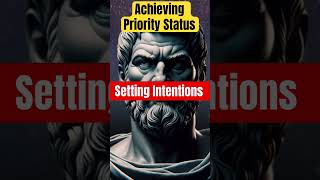 Setting Intentions #shorts #stoicism