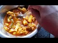 অসময়ের ফুলকপি আর আলু দিয়ে নিরামিষ তরকারি aloo gobi recipe ফুলকপি আলুর তরকারি niramish bengali recipe