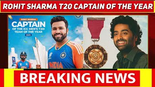 Rohit Sharma T20 Captain Of The Year 🔥 || Arijit Singh Won Padmasree Award 🤩 #padmasree #rohitsharma