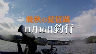 晩秋11月の琵琶湖バス釣り！南湖は釣れないねぇ〜　#琵琶湖バスフィッシング