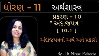 અર્થશાસ્ત્ર - પ્રકરણ -10 \