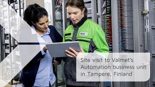 Automation business line at a glance and site visit to Tampere