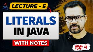 Literals in Java | Java Full Course | #5