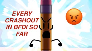 Every crashout on BFDI in 2025