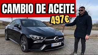 Mantenimiento A y B de MercedesBenz ¿qué incluye y qué precio tiene?