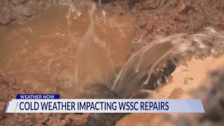 Cold weather impacts WSSC Water repairs