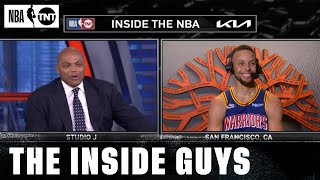 Stephen Curry Talks MVP Expectations With The Inside The NBA Crew | NBA on TNT