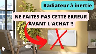 Comment et quel Radiateur électrique à inertie choisir en 2024 ? TOP 5 des meilleurs ! Guide d'achat