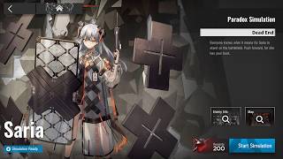 【Arknights】Saria Paradox Simulation Guide