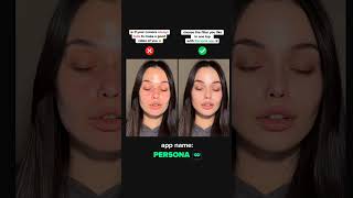 Persona app 💚 Subscription price - $1 #photoshoot #makeuptutorial #hairandmakeup