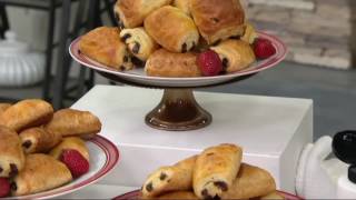 Authentic Gourmet 50 Count Mini Chocolate Croissants on QVC