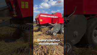 ASMR การทำงานของเครื่องอัดฟาง MF1840   #เครื่องอัดฟาง #masseyferguson #mf1840