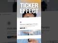 Ticket Effect in Framer ⚡️ | Quick Tutorial #framer #webdesign #tickereffect
