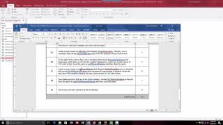 Access Ch 7 Homework Movie 3