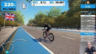 New Zwift London Course Expansion: First Ride (inc. Real Road Comparison)