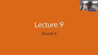 FA24 CS128H Lecture 9 - Structs II