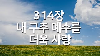 [새찬송가 314장] 내 구주 예수를 더욱 사랑_매일찬송( 중간광고 없음, 찬송가연속듣기, 찬송, 찬송가, 찬송가 연속 듣기)