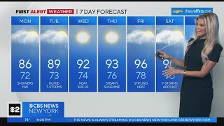 First Alert Weather: String of 90-plus-degree days coming to Tri-State Area