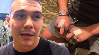 WOW! TIM TSZYU REVEALS TORN TENDONS IN HANDS! SAYS CHARLO KNOCKS OUT CASTANO IN 5 ROUNDS