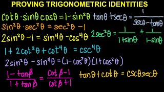 Proving Trigonometric Identities (Tagalog/Flipino Math)