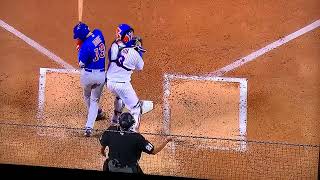 Bad call batters interference