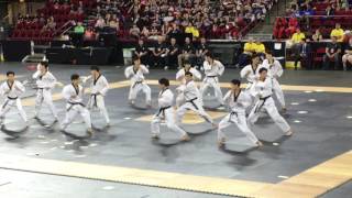 2017 US Open TKD Hanmadang Kukkiwon Demo