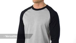 Sport-Tek Colorblock Raglan Jersey.  T200