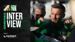 Mikoliūnas | Interviu prieš rungtynes | Pre-match interview | Hacken - Žalgiris