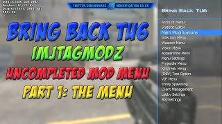 XeniumProject: Bring Back TU6 - The Truth About The Best Ever MW2 TU8/TU9 Mod Menu (Part 1: Menu)