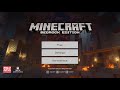 Minecraft Bedrock: New Loading and Menu Screen! (CONCEPT)