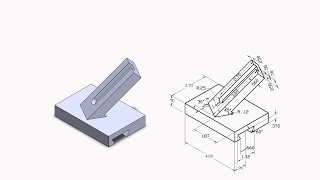 SolidWorks #21 - Tutorial CSWA Exam - Advanced Part Modeling 2 - Reference Geometry (Plane)