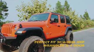 KYX Running Board for 2018-2023 Wrangler JL 4 Door | Install Guide