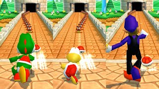 【マリオパーティ9 】かちぬきバトルワルイージvsヨッシーvsノコノコvsワリオ(COM最強 たつじん)