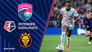 San Diego Wave vs. Utah Royals: Extended Highlights | NWSL I CBS Sports Attacking Third