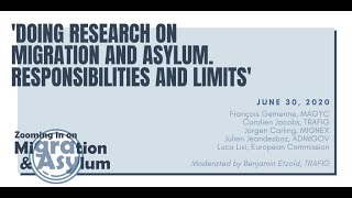 Webinar #1: Doing Research on Migration and Asylum - Responsibilities and Limits