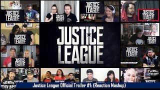 Justice League Official Trailer #1 (Reaction Mashup)