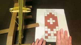 Baltic-Style Pick-Up Inkle Weaving Tutorial