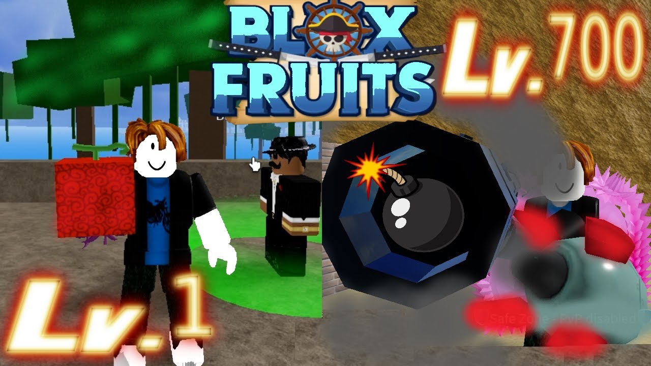 Bomb User Level 1 To 700 Noob To Pro Blox Fruit - YouTube