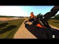 ktm 250 sx f 2023 race on forest track mxbikes