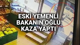 @NTV Eski Yemen Savunma Bakanı'nın oğlu Beyoğlu'nda kaza yaptı